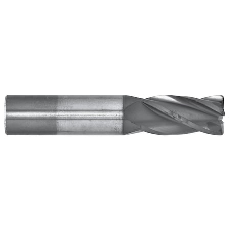 Cgs Tool 4Fl Std Cr End Mill 1/2" Dia 1" Loc 3" Oal W/.030 Rad & Altin CR143-5000.030-ALTiN